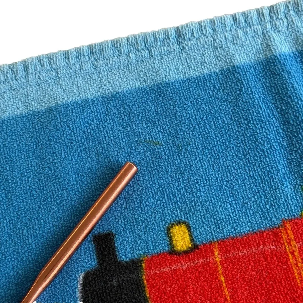 Vintage Y2K Thomas and Friends Beach Towel Thomas the Train Percy Blue Swim Pool